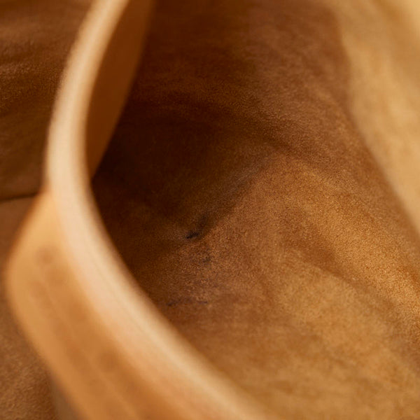 サルヴァトーレフェラガモ ワンショルダーバッグ AQ-21 0877 ベージュ レザー レディース Salvatore Ferragamo 【中古】