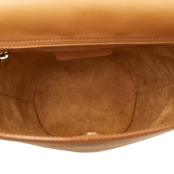 サルヴァトーレフェラガモ ワンショルダーバッグ AQ-21 0877 ベージュ レザー レディース Salvatore Ferragamo 【中古】