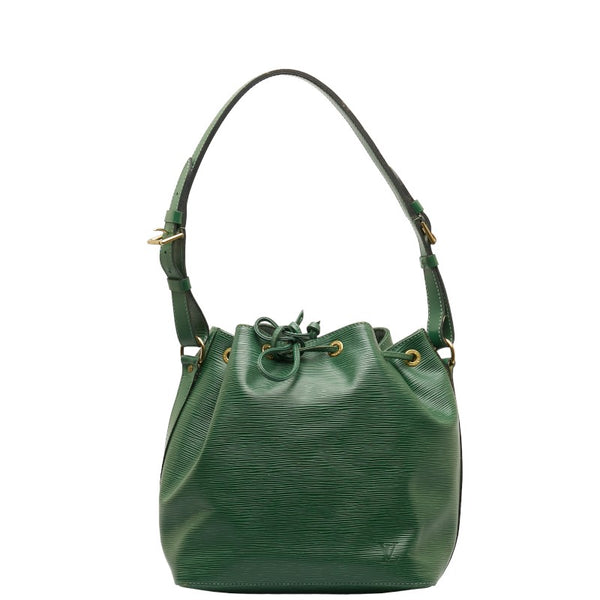 ルイ ヴィトン エピ プチノエ ショルダーバッグ M44104 ボルネオグリーン レザー レディース LOUIS VUITTON 【中古】