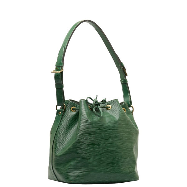 ルイ ヴィトン エピ プチノエ ショルダーバッグ M44104 ボルネオグリーン レザー レディース LOUIS VUITTON 【中古】