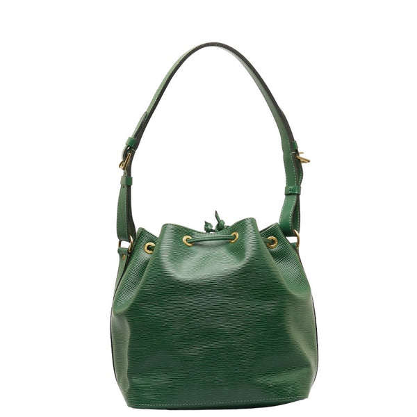 ルイ ヴィトン エピ プチノエ ショルダーバッグ M44104 ボルネオグリーン レザー レディース LOUIS VUITTON 【中古】