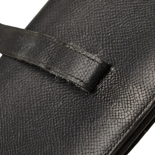 エルメス ベアンスフレ 長財布 ブラック ヴォーエプソン レディース HERMES 【中古】