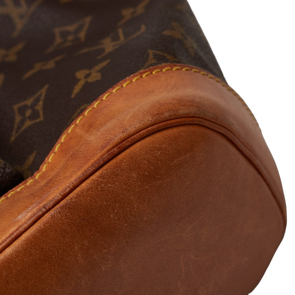 ルイ ヴィトン モノグラム モンスリGM リュック バックパック M51135 ブラウン PVC レザー レディース LOUIS VUITTON 【中古】