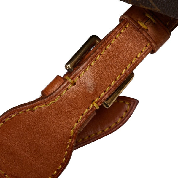 ルイ ヴィトン モノグラム モンスリGM リュック バックパック M51135 ブラウン PVC レザー レディース LOUIS VUITTON 【中古】