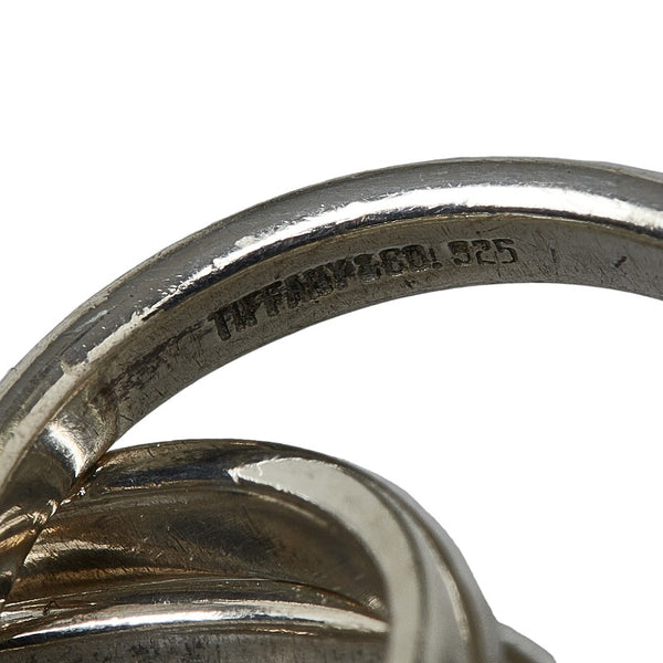 ティファニー SV925 シルバー トリプル リング 指輪 レディース TIFFANY&Co. 4.5号 【中古】