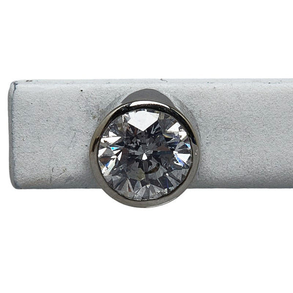 Pt900 プラチナ ダイヤ0.569ct シングルピアス ピアス レディース 【中古】