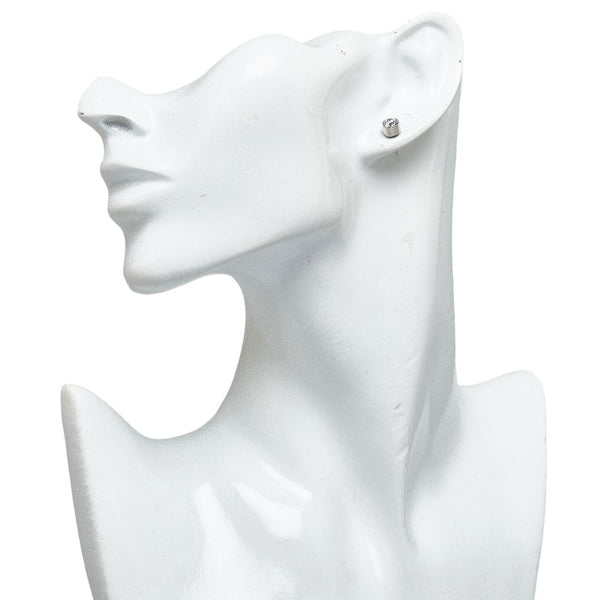 Pt900 プラチナ ダイヤ0.569ct シングルピアス ピアス レディース 【中古】