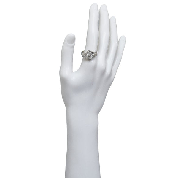 Pt900 プラチナ ダイヤ1.00ct リング 指輪 レディース 25号 【中古】