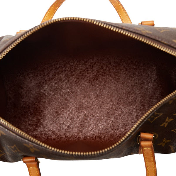ルイ ヴィトン モノグラム パピヨン30 (旧) ハンドバッグ M51385 ブラウン PVC レザー レディース LOUIS VUITTON 【中古】