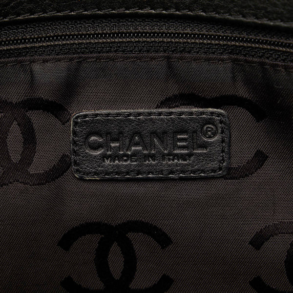 シャネル ココマーク トートバッグ ショルダーバッグ 2WAY ブラック レザー レディース CHANEL 【中古】