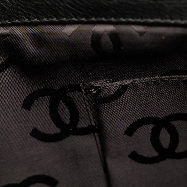 シャネル ココマーク トートバッグ ショルダーバッグ 2WAY ブラック レザー レディース CHANEL 【中古】