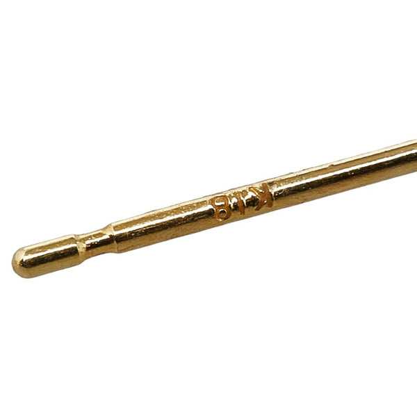 K18YG イエローゴールド ダイヤ0.60ct スイング ピアス レディース 【中古】
