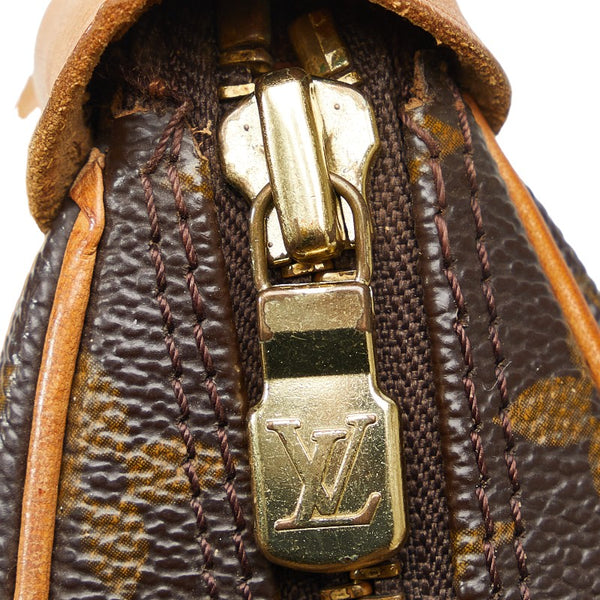 ルイ ヴィトン モノグラム ブローニュ30 ショルダーバッグ M51265 ブラウン PVC レザー レディース LOUIS VUITTON 【中古】