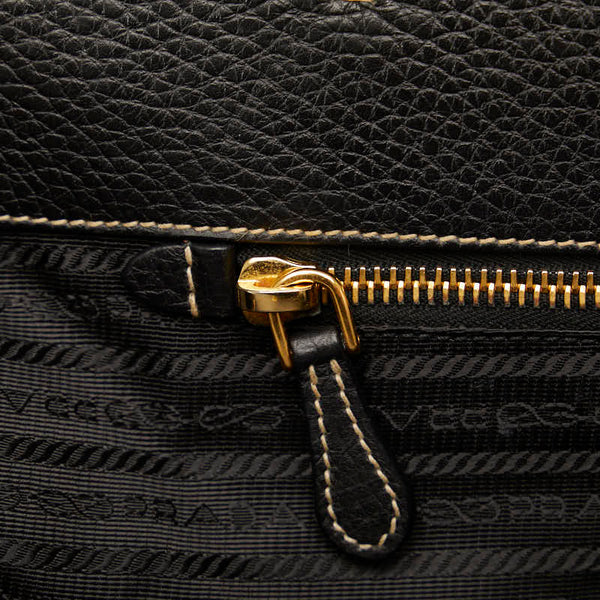 プラダ ハンドバッグ トートバッグ BN1442 ブラック ナイロン レザー レディース PRADA 【中古】