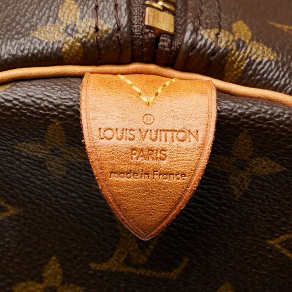 ルイ ヴィトン モノグラム キーポル60 ボストンバッグ トラベルバッグ M41422 ブラウン PVC レザー レディース LOUIS VUITTON 【中古】