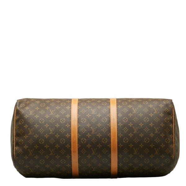 ルイ ヴィトン モノグラム キーポル60 ボストンバッグ トラベルバッグ M41422 ブラウン PVC レザー レディース LOUIS VUITTON 【中古】