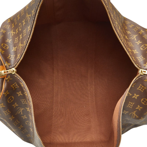 ルイ ヴィトン モノグラム キーポル60 ボストンバッグ トラベルバッグ M41422 ブラウン PVC レザー レディース LOUIS VUITTON 【中古】
