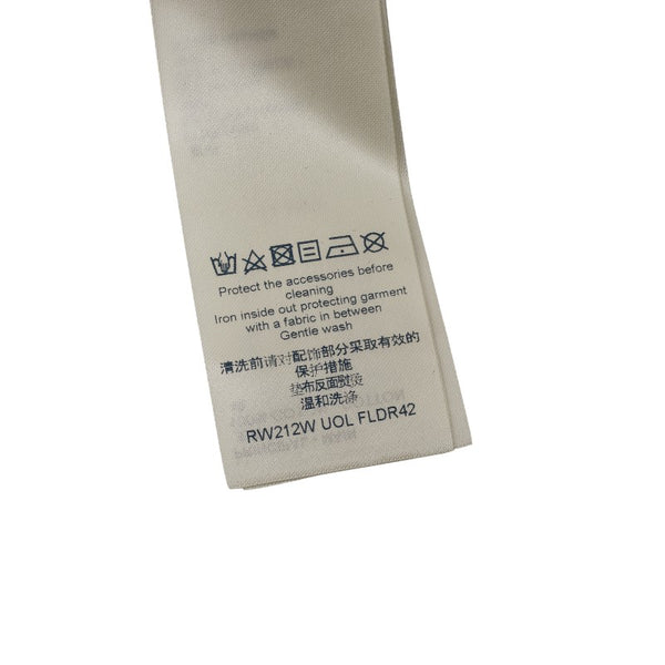 ルイ ヴィトン カットワンピース 2021SS XSサイズ ワンピース ブラック ベージュ コットン レディース LOUIS VUITTON 【中古】