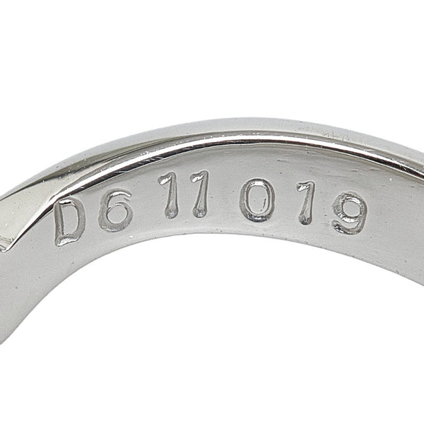 Pt850 プラチナ ダイヤ0.13ct リング 指輪 レディース 10.5号 【中古】