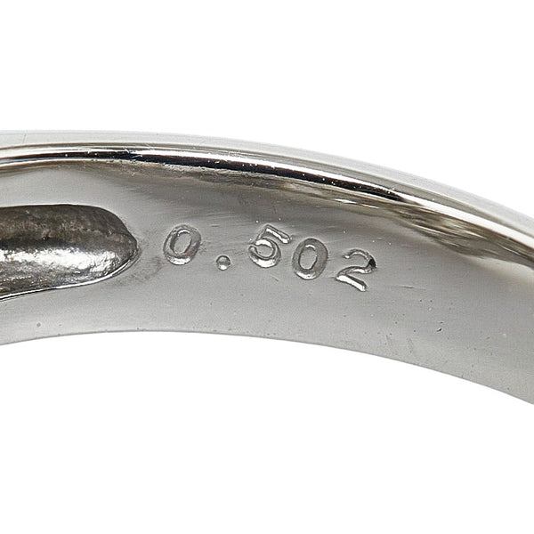 Pt900 プラチナ ダイヤ0.50ct ダイヤ1.20ct リング 指輪 レディース 11.5号 【中古】
