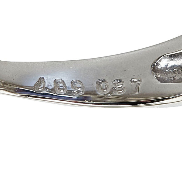 Pt900 プラチナ タンザナイト4.09ct ダイヤ0.37ct スクエア クッションカット リング 指輪 レディース 13号 【中古】