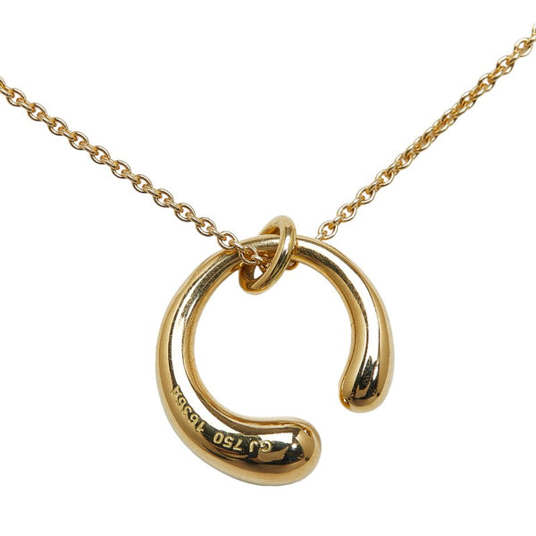 ジョージジェンセン マーシー ネックレス K18YG イエローゴールド レディース Georg Jensen 【中古】