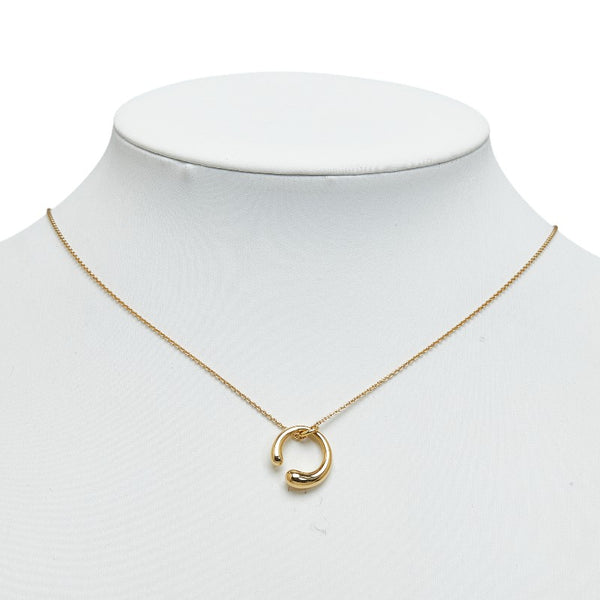 ジョージジェンセン マーシー ネックレス K18YG イエローゴールド レディース Georg Jensen 【中古】