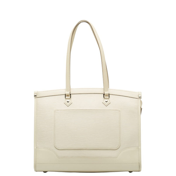 ルイ ヴィトン エピ マドレーヌ GM ショルダーバッグ M5934J イヴォワール ホワイト レザー レディース LOUIS VUITTON 【中古】