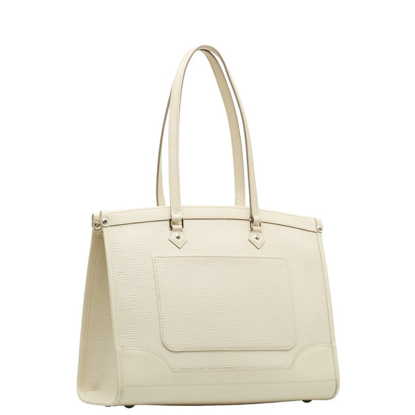 ルイ ヴィトン エピ マドレーヌ GM ショルダーバッグ M5934J イヴォワール ホワイト レザー レディース LOUIS VUITTON 【中古】