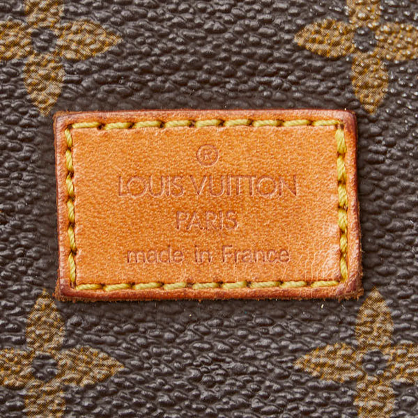 ルイ ヴィトン モノグラム ソミュール30 斜めがけ ショルダーバッグ M42256 ブラウン PVC レザー レディース LOUIS VUITTON 【中古】