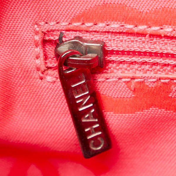 シャネル カンボンライン キルティング 斜め掛け ショルダーバッグ  ブラック レザー レディース CHANEL 【中古】