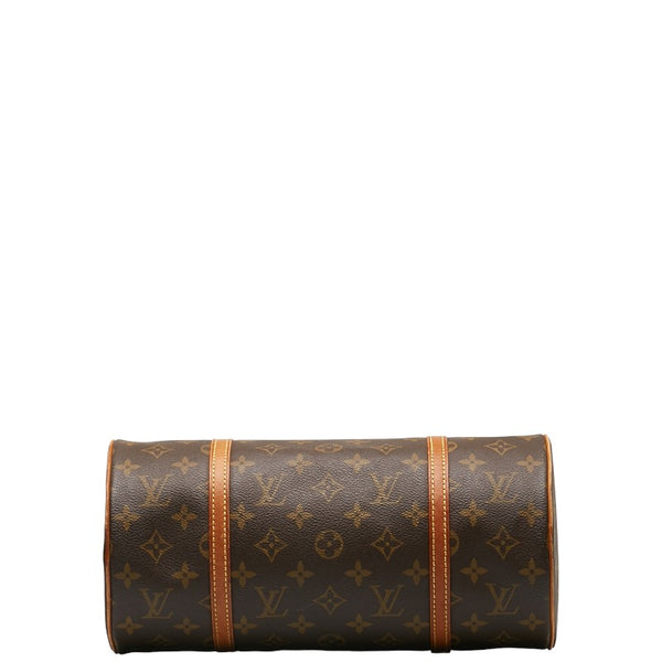 ルイ ヴィトン モノグラム パピヨン30 ハンドバッグ M51385 ブラウン PVC レザー レディース LOUIS VUITTON 【中古】