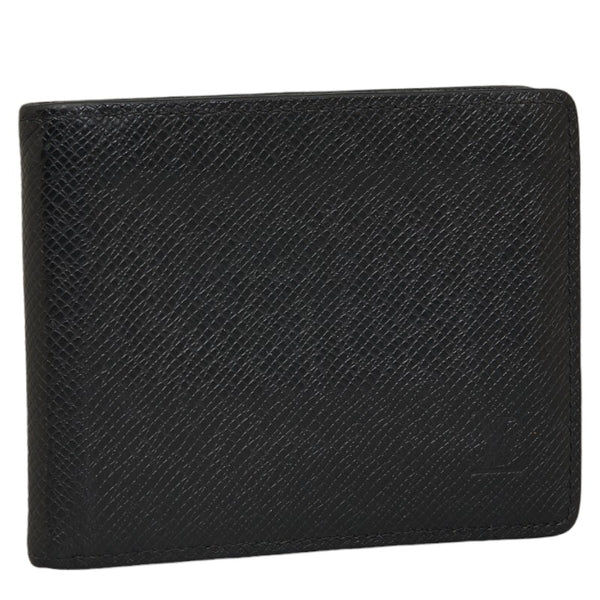 ルイ ヴィトン タイガ ポルトフォイユ パンス 二つ折り財布 M62978 アルドワーズ ブラック レザー レディース LOUIS VUITTON 【中古】