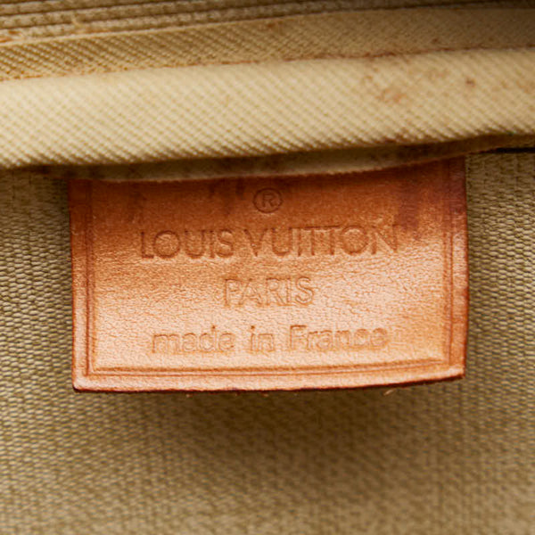 ルイ ヴィトン モノグラム ドーヴィル ハンドバッグ M47270 ブラウン PVC レザー レディース LOUIS VUITTON 【中古】