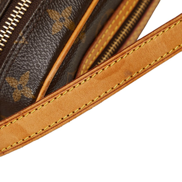 ルイ ヴィトン モノグラム ポシェット・シテ ショルダーバッグ M51183 ブラウン PVC レザー レディース LOUIS VUITTON 【中古】