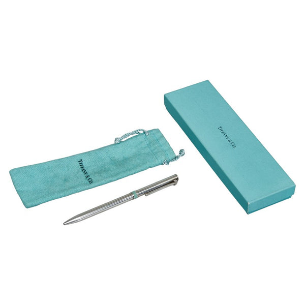 ティファニー ボールペン Tクリップ SV925 シルバー レディース TIFFANY&Co. 【中古】