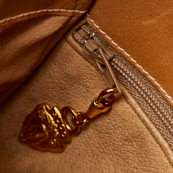 グッチ オールドグッチ マイクロGG 斜め掛け ショルダーバッグ 001 256 ベージュ PVC レザー レディース GUCCI 【中古】