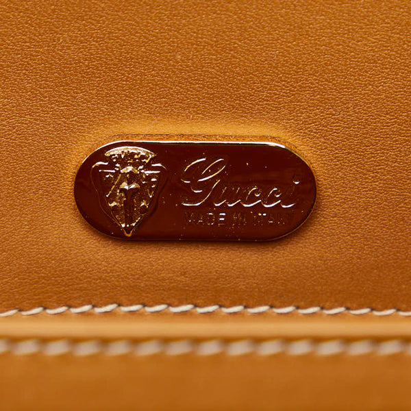 グッチ オールドグッチ マイクロGG 斜め掛け ショルダーバッグ 001 256 ベージュ PVC レザー レディース GUCCI 【中古】