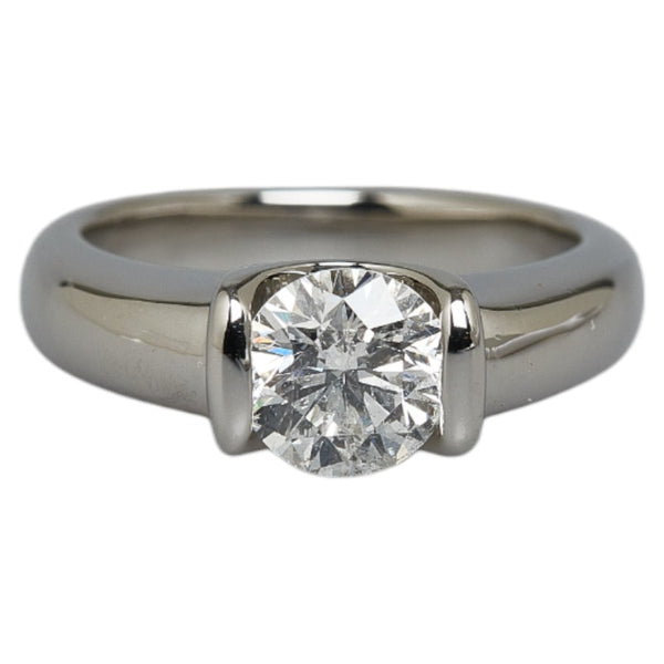 Pt900 プラチナ ダイヤ1.01ct リング 指輪 レディース 7号 【中古】