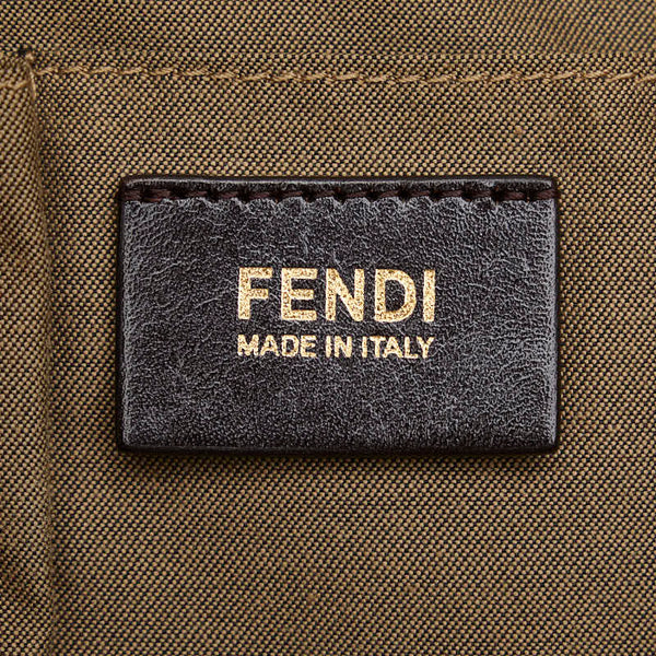 フェンディ カメレオン ハンドバッグ ショルダーバッグ 2WAY 8BL114 ベージュ レザー レディース FENDI 【中古】