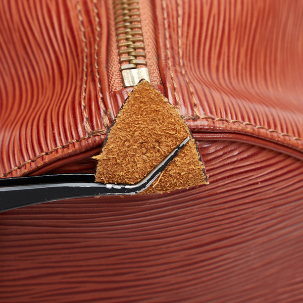 ルイ ヴィトン エピ キーポル50 ボストンバッグ トラベルバッグ M42968 ジパングゴールド ブラウン レザー レディース LOUIS VUITTON 【中古】