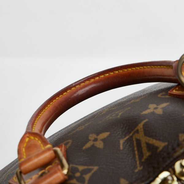 ルイ ヴィトン モノグラム アルマPM ハンドバッグ M51130 ブラウン PVC レザー レディース LOUIS VUITTON 【中古】