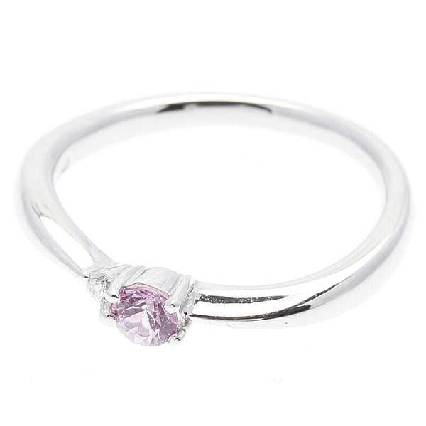 スタージュエリー Pt950 プラチナ ダイヤ0.01ct リング 指輪 レディース STAR JEWELRY 7号 中古