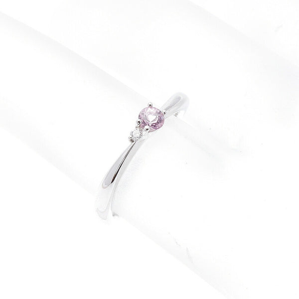 スタージュエリー Pt950 プラチナ ダイヤ0.01ct リング 指輪 レディース STAR JEWELRY 7号 中古