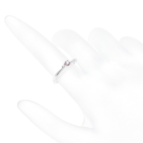 スタージュエリー Pt950 プラチナ ダイヤ0.01ct リング 指輪 レディース STAR JEWELRY 7号 中古