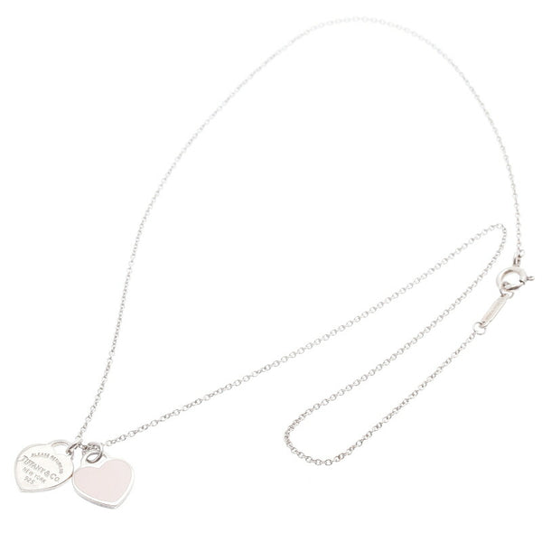 ティファニー SV925 シルバー リターントゥ ダブルハート ネックレス レディース TIFFANY&Co. 中古
