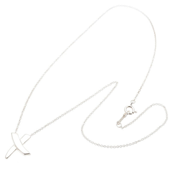 ティファニー SV925 シルバー パロマ・ピカソ キス ネックレス レディース TIFFANY&Co. 中古