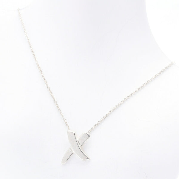 ティファニー SV925 シルバー パロマ・ピカソ キス ネックレス レディース TIFFANY&Co. 中古