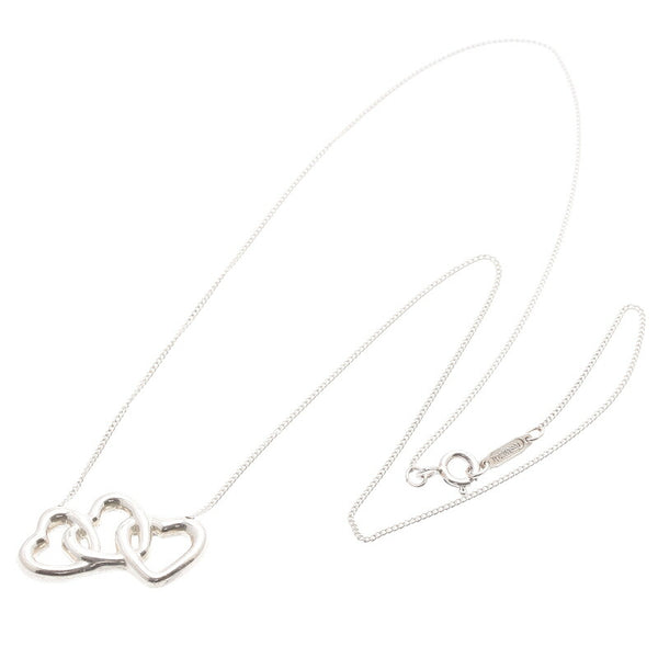 ティファニー SV925 シルバー トリプルオープンハート ネックレス レディース TIFFANY&Co. 中古
