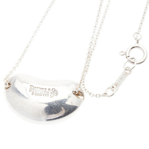 ティファニー SV925 シルバー エルサ・ペレッティ ビーンデザイン ネックレス レディース TIFFANY&Co. 中古